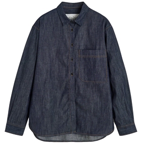 Aiayu Lynette Shirt Denim, Classic Blue